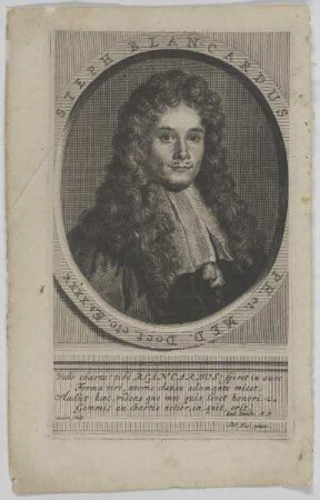 Bildnis des Steph. Blancardus
