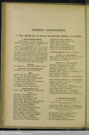 Sächsische Landesbehörden