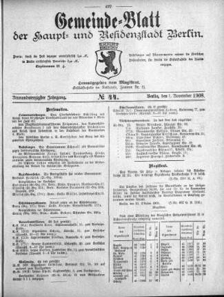 1908,44: No. 44, 1. November 1908