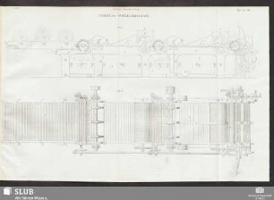 Taf. VII u. VIII. Schlag und Wickelmaschine