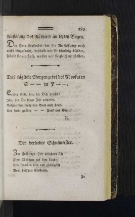 [Erster Bogen. - Zwölfter Bogen.]