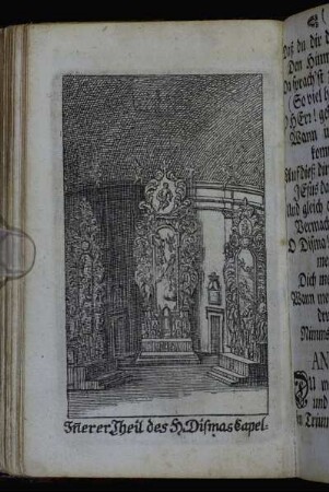 Innerer Theil des H. Dismas Capel.