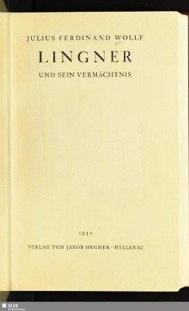 Lingner und sein Vermächtnis
