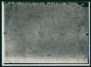 Foto des Geländes westlich von Ecoust-Saint-Mein zwischen Arras und Cambrai (Luftbild)