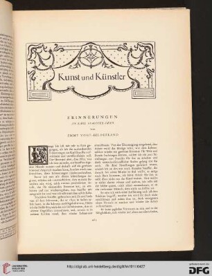 Erinnerungen an Karl Stauffer-Bern
