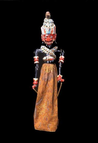 Rod puppet from the Wayang Golek