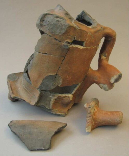 Figurine en argile (fragment)