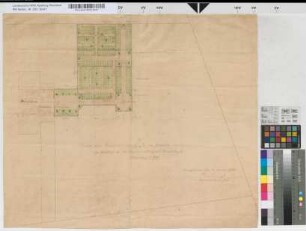 Anlage eines Kommunalfriedhofes für die Gemeinde Heiligenhaus im Anschluß an die Kleinhaussiedlung an der Freundstraße. Heiligenhaus, den 16.1.1922. Viechering (?) Gemeindebaumeister