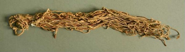 Loose Khipu cords