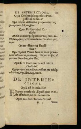 De Interiectione