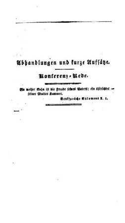 Konferenz-Rede