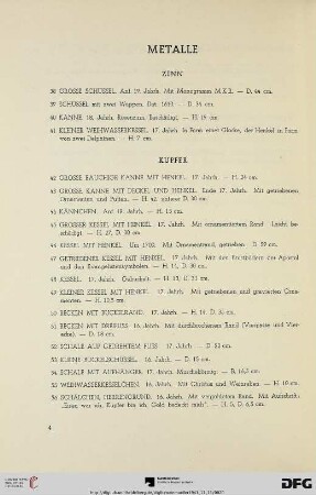 Zinn (Nr. 38-41)