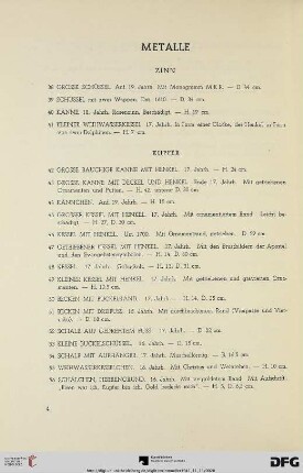 Zinn (Nr. 38-41)