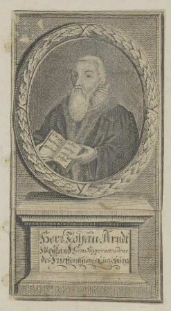 Bildnis des Johan Arndt