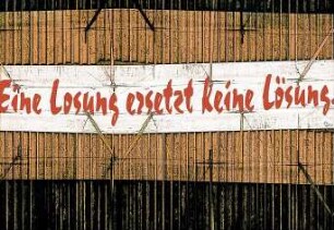 Eine Losung ersetzt ...