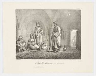Famille chrétienne à Jerusalem