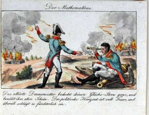 Napoleon-Karikatur: "Der Mathematicus"