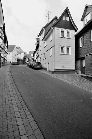 Fachwerkhaus; Schotten, Marktstraße 29, Marktstraße