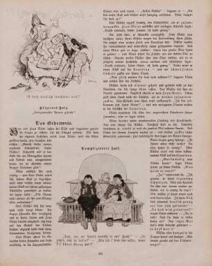 "Ein Häkchen" "Komplizierter Fall"