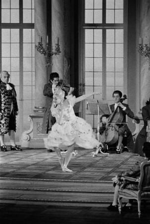 Szenenbilder aus der Oper "Capriccio" von R. Strauss, Städtische Oper Berlin, November 1956 : Oper in einem Akt