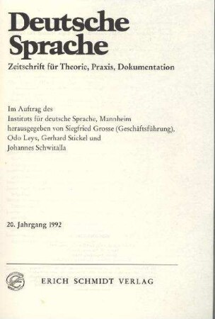 Gesamtdeutsche Korpusinitiative : ein Dokumentationsprojekt zur Sprachentwicklung 1989/90