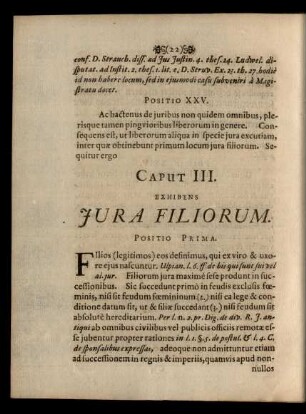 Caput III. Jura Filiorum.