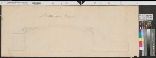 Herdecke (Herdecke) Ruhrbrücke rechtsseitiger Bogen Ansicht (1819) 15 Fuß = 11,6 cm 39 x 103 Zeichnung KSA Nr. 375b