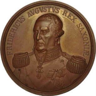 König Friedrich August I. - 76. Geburtstag