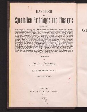 Handbuch der Geisteskrankheiten