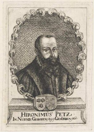 Bildnis des Hironimus Petz