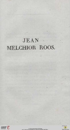 Jean Melchior Roos