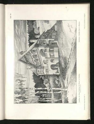 Tafel 66: Landhaus des Herrn Geheimrat Dr. Pemsel in Feldafing