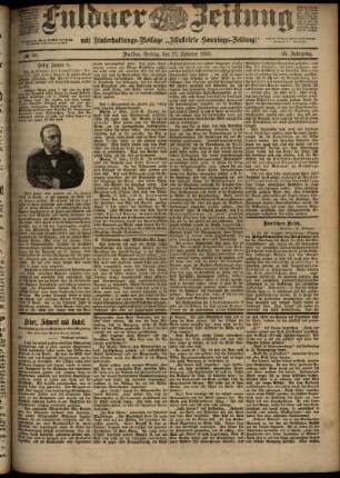 Ausgabe vom Freitag, den 17. Februar 1899.