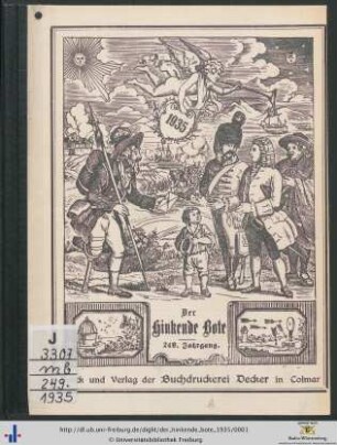 249. Jahrgang: Der hinkende Bote