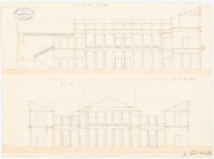 Kurhaus, Bad Homburg v. d. Höhe. 2. Projekt: 2 Schnitte