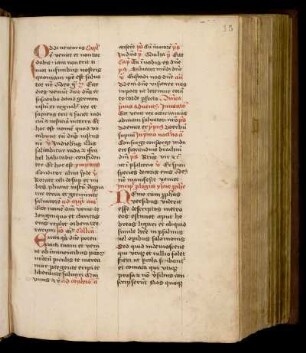 Proprium de tempore; pars hiemalis. (Abbruch mit Ende der ersten Vesper in nat. dni.)