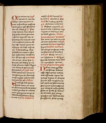 Proprium de tempore; pars hiemalis. (Abbruch mit Ende der ersten Vesper in nat. dni.)