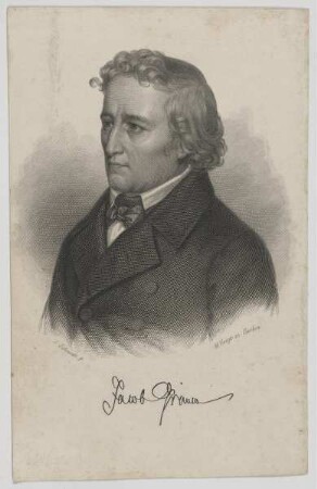 Bildnis des Jacob Grimm