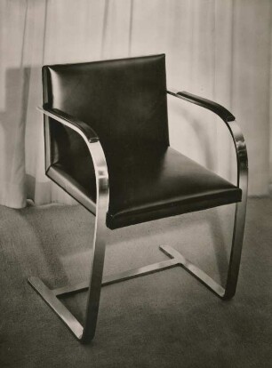 Armlehnsessel Nr. 255, Brno-Chair von Ludwig Mies van der Rohe