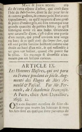 Article IX.