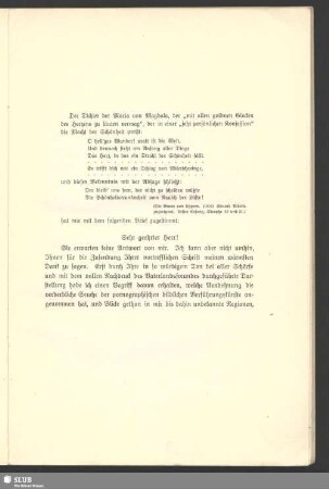 [Brief von Paul Heyse an Ludwig Kemmer, München, 6.7.1906]