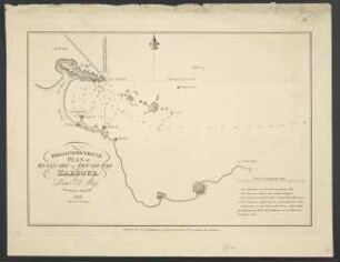 Trigonometrical Plan Of Ki-San-Seu or Zeu-Oo-Tao Harbour