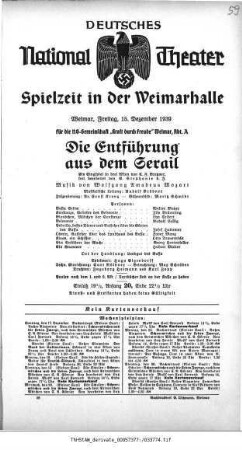 Die Entführung aus dem Serail
