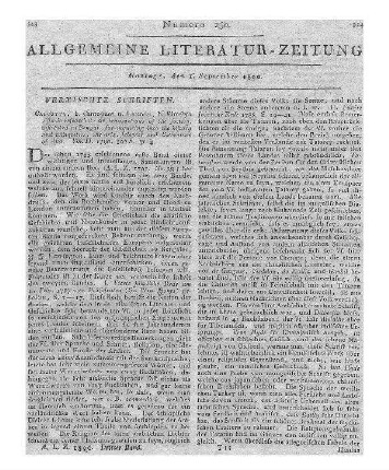 Asiatic Society of Bengal: Asiatic researches or transactions of the Society instituted in Bengal, for inquiring into the history and antiquities, the arts, sciences, and literature, of Asia. Vol. 2. Kalkutta: Cantopher; London Elmsly 1790