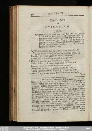 Epist. XVI. ad Quinctium.