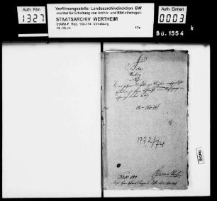 Gesuch des Johannes Schüler zu Weiler um Erlaubnis zum Bau eines Mahlgangs in seiner Ölmühle.