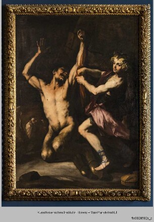 Apollo häutet Marsyas