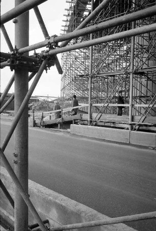 Brückenbauwerk über die Honsellstraße im Verlauf der Südtangente