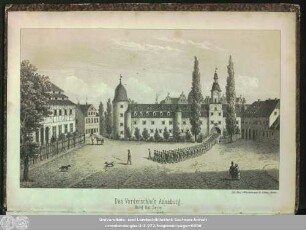 Das Militair-Knaben-Erziehungs-Institut zu Annaburg : kurzer Abriß, fünf Illustrationen und ein Situationplan