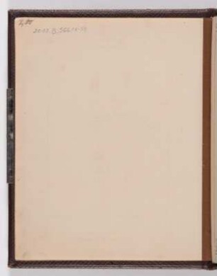 Vorsatzkarton. Fliegendes Blatt. Rückseite : Familienalbum mit Atelierporträts aus der Gegend um Pirna, Radeberg und Kreischa. Ledereinband, goldgeprägt mit Goldschnitt und Metallschließe; 22 x 18 x 7 cm (um 1900). Dresden: SLUB/DF 2017.B.566